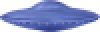 Blue UFO